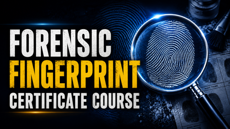 Forensic Fingerprint Certificate Course