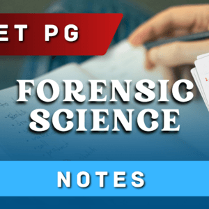 CUET PG Forensic Science Notes